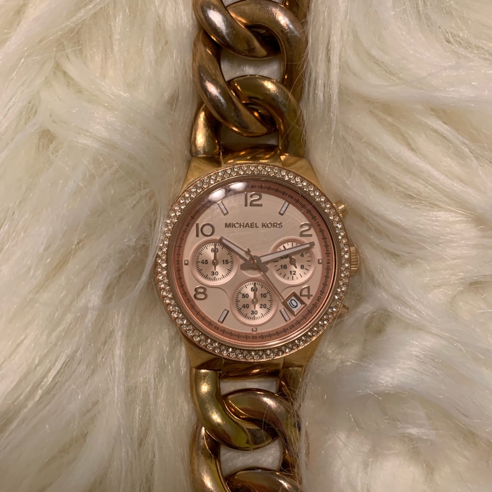 Michael Kors Rose Gold Watch